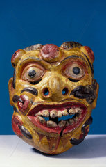 Painted face mask  Sri Lankan  1771-1860.
