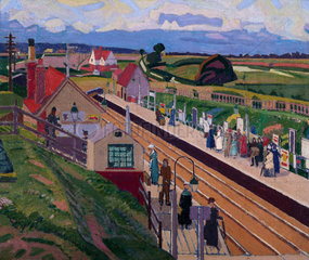 Letchworth Station  Hertfordshire  1912.