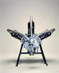 3-cylinder Anzani aeroplane engine  1908.