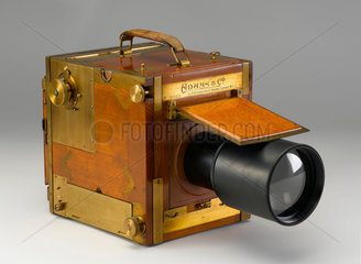 Adams 'Minex' single lens reflex camera  c 1910.