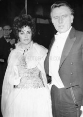 Elizabeth Taylor and Richard Burton  27 February 1967.