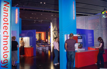 Antenna Nanotechnology exhibition  Science Museum  London  2006.