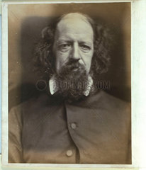 Lord Tennyson  English poet  c 1864.