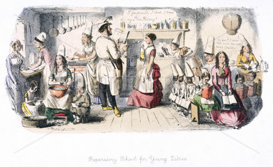 'Preparatory School for Young Ladies'  1840s.