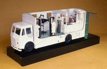 Mobile X-ray van  English  c 1955.