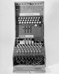 'Enigma' cypher machine  c 1930s.