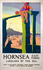 ‘Hornsea’  LNER poster  c 1930.