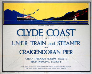 ‘Clyde Coast’  LNER poster  1931.