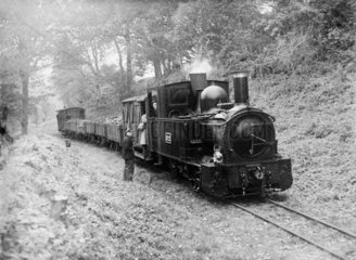 Narrow gauge railway  c 1950.