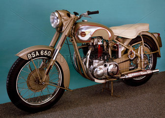 BSA 'Golden Flash' motorcycle  1953.