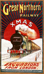 Advertising brochure for the Great Northern Railway  1905.