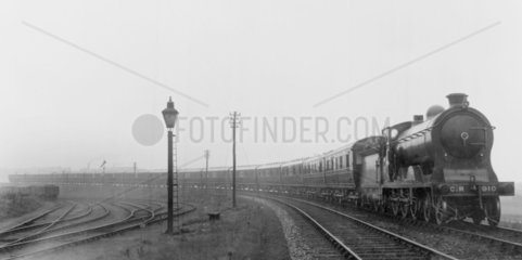 Caledonian Railway passenger train.