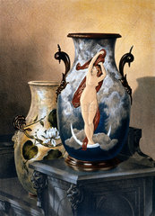 Decorative vases  1876.