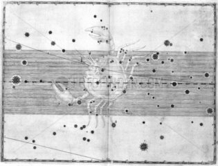 The constellation Cancer  1603.