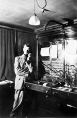 Fred Clarke as a switchboard operator.