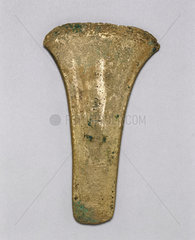 Flat bronze axe found in Ireland  c 2800 - 1100 BC.