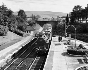 Gleneagles Station  Scotland  17 July 1962.