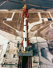 The Apollo 10 Saturn V rocket  May 1969.