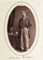 'Charles Dickens'  c 1865.