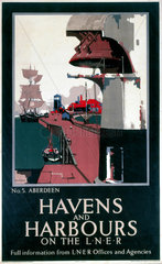 'Havens and Harbours’  LNER poster  1931.