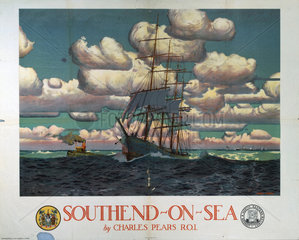 ‘Southend-on-Sea’  LNER poster  1923-1947.