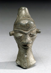 Amulet in the shape of a head  Zairean.