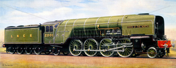 'Cock o' the North'  London & North Eastern Railway locomotive  late 1930s.