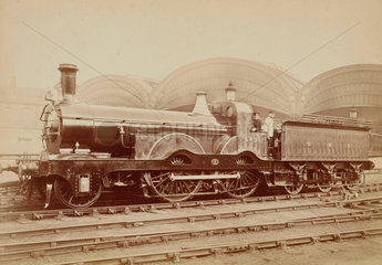 2-4-0 locomotive  c 1880.