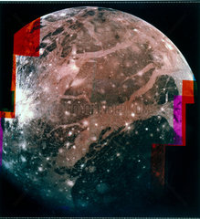 Ganymede  one of the moons of Jupiter  1979.