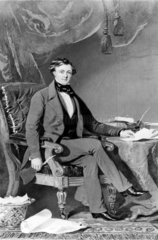 Thomas Brassey  British railway contractor and engineer  c 1830s.
