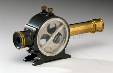 Pocket altazimuth compass-clinometer  1871-1893.