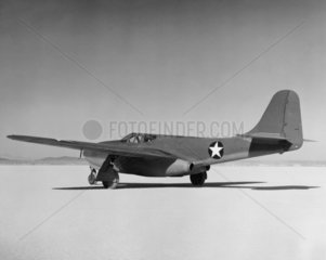 Bell XP-59A  Muroc Lake  California  c 1942.