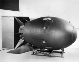 Replica of ‘Fat Man' atomic bomb  c 1940s.