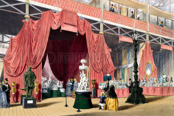 Austrian stand No 2 at the Great Exhibition  Crystal palace  London  1851.