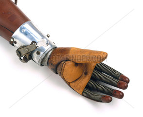 Hand from an artificial arm  1920-1925.