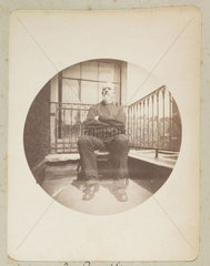 Man on a balcony  1888.