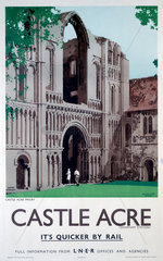 'Castle Acre'  LNER poster  1923-1947.