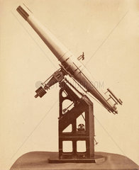 Model of the 27 inch telescope of the Imperial Observatory  Vienna  1876.