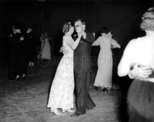 Herbert Morrison dancing with his daughter.
