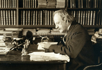 Joseph John Thomson  English physicist  c 1920s.
