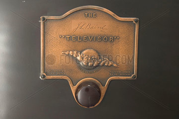 Detail of a 'tin box' televisor  c 1930.