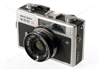 Ricoh 500G 35 mm camera  c 1971.