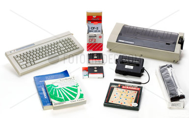 Computer equipment  1980s.