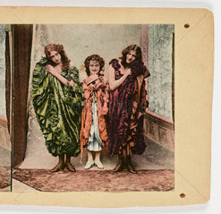 Three young women  c 1895.