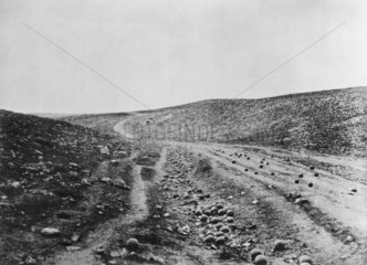 Valley of the Shadow of Death  c 1855.