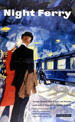 ‘Night Ferry’  BR poster  1959.