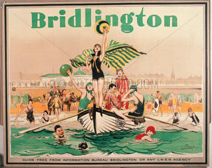 'Bridlington'  LNER poster  1925.