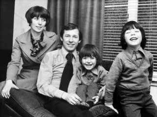 Alex Ferguson and family  1977.