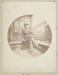 Man on a balcony  1888.