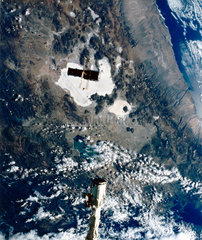 Deployment of the Hubble Space Telescope  1990.
